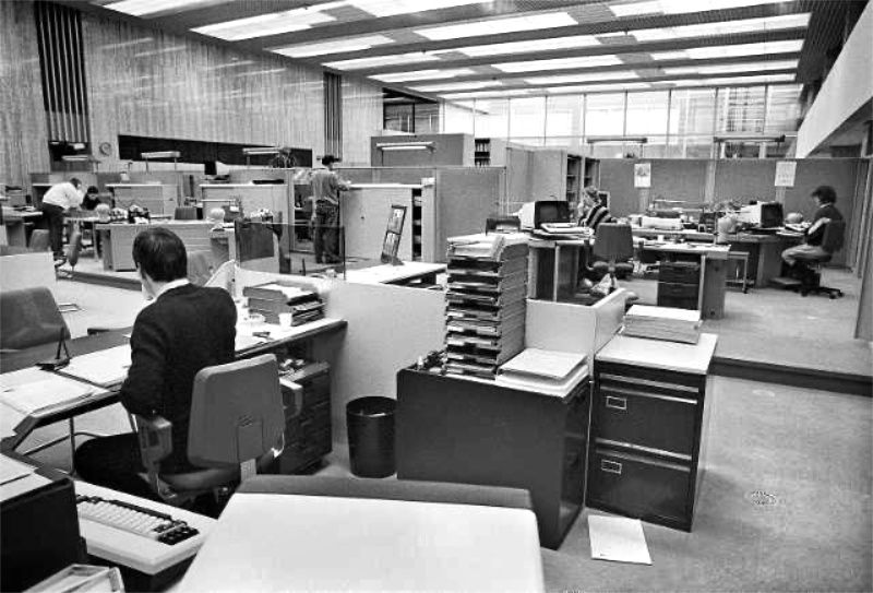 Random office from around 1980.